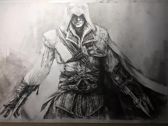 素描,刺客信条我奥叔