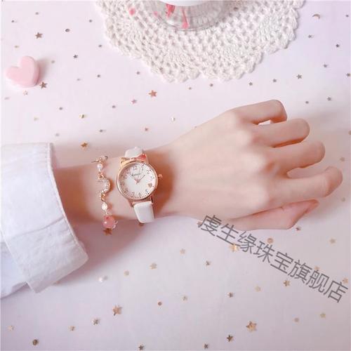 鼠年有米星星手链儿童魔卡少女樱超仙女可爱樱花铃铛夜光手环小猫粉带