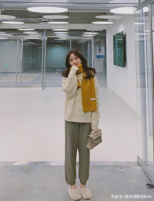 韩系小个子女生的秋冬保暖穿搭,减龄又好看!