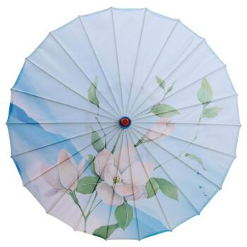 油纸伞古风古装伞油纸伞舞蹈伞绸布演出汉服女男古风防雨防晒装饰古典