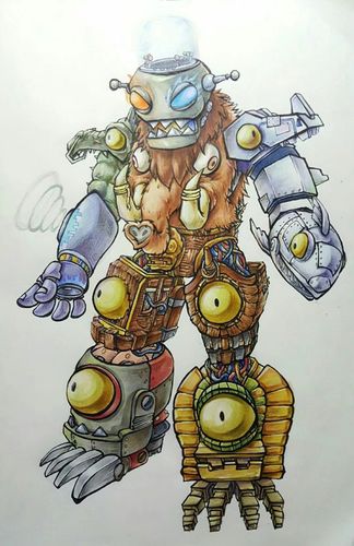 是pvz一代和二代僵尸博士的机器人合体(仅限国际版) 是pvz一代和二代