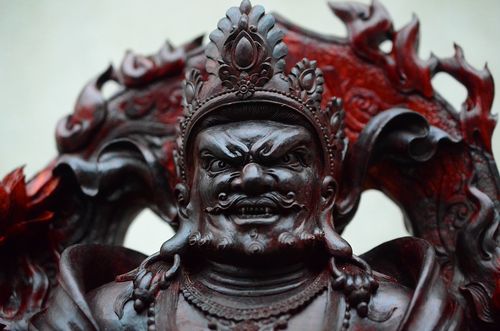 小叶紫檀《黄财神》