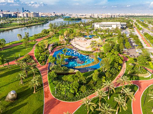 江海区龙溪湖公园   郭庆楠摄三,加强生态修复,扩大生态空间通过推进