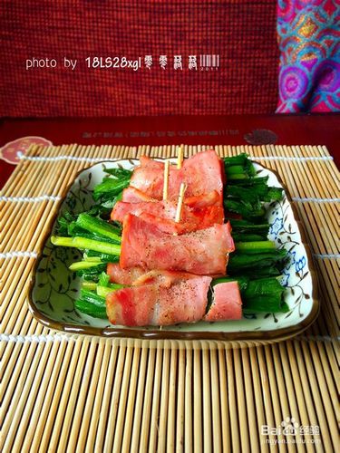 黑椒培根韭菜卷