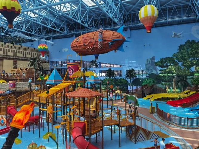 济南融创水世界,独自带俩娃去的_水壶_景点_储物柜_手机_泳衣_时尚