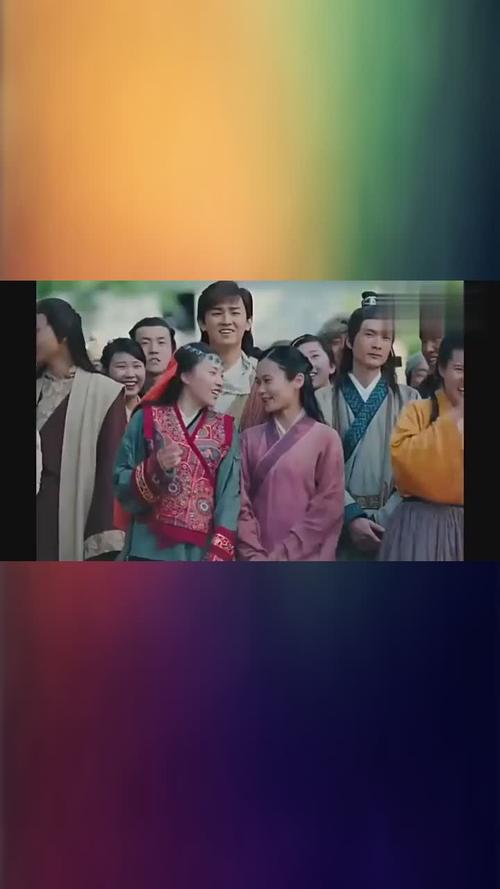 穆念慈比武招亲,连和尚和老头都上台争抢媳妇,一身红衣被美啦