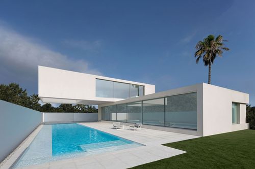 极简设计,fran silvestre arquitectos,极简风格,国外别墅设计,别墅