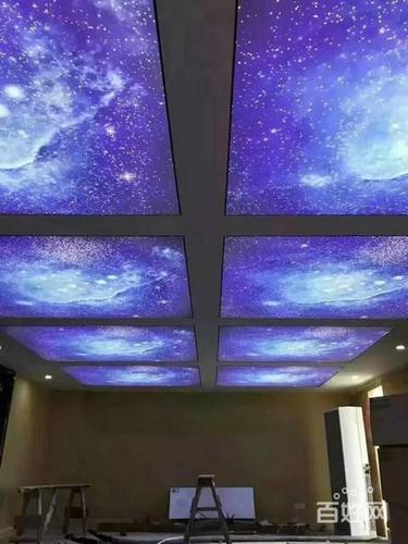 滨州软膜天花吊顶 临沂软膜星空吊顶 淄满天星光吊顶