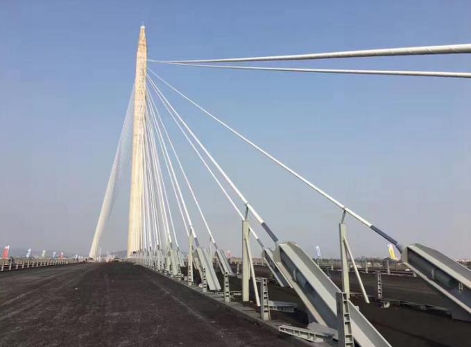 世界最宽单塔斜拉桥沙洲岛特大桥建成通车