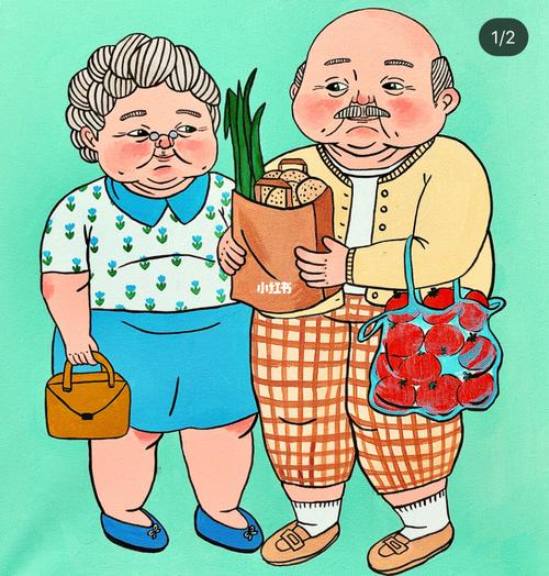 继续分享韩国插画师bomsamuso的作品~和你一起慢慢变老~是一件幸福的