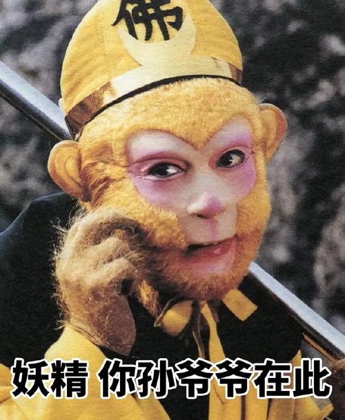 打游戏遇见妖怪怎么办##孙悟空西游记新皮肤# 孙悟空表情包在此,我看