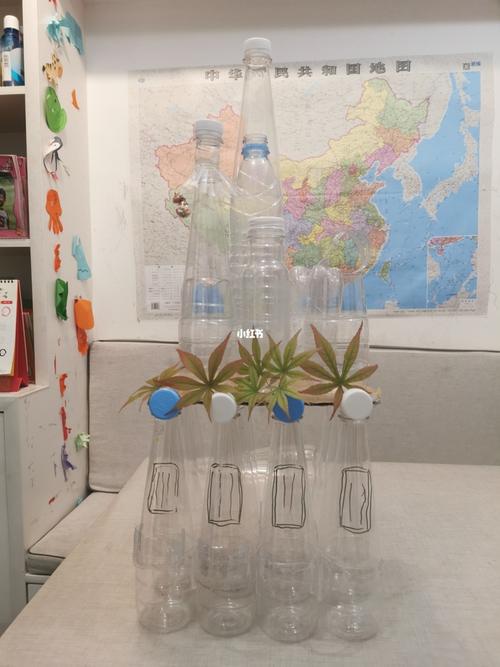 幼儿园手工,高迪的建筑物太吸引人啦,要用矿泉水瓶搭建,对于手残的我