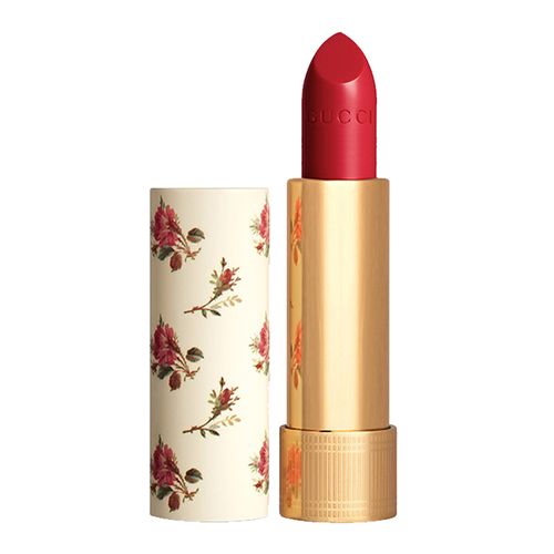 gucci古驰倾色丝润口红唇膏35g25米开理红古驰红视频