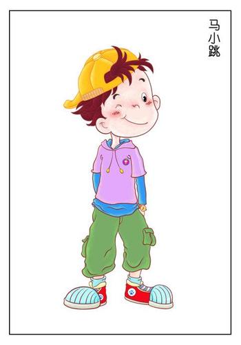 淘气包马小跳唐飞简笔画