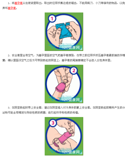 避孕套的使用方法 2