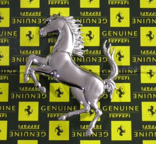 ferrari emblem - authentic ferrari prancing horse