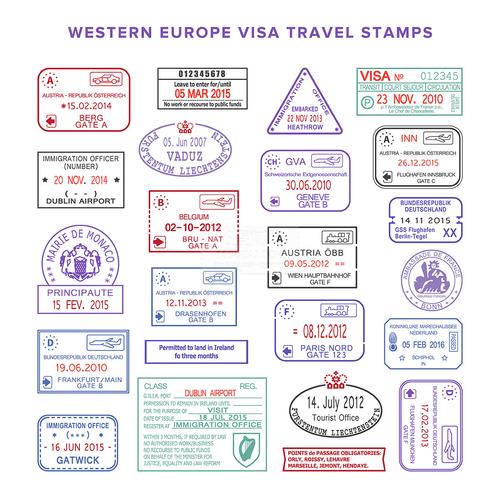 关键词:印章图案签证印章印章邮戳旅游印章移民印章邮票邮戳印章素材