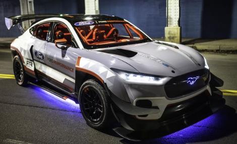 福特2020年sema中的1400马力野马mache明星亮相