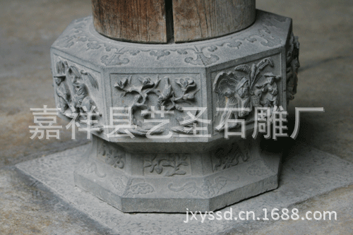 厂家常年批发仿古石雕门墩 石头门墩 石头抱鼓 石鼓墩