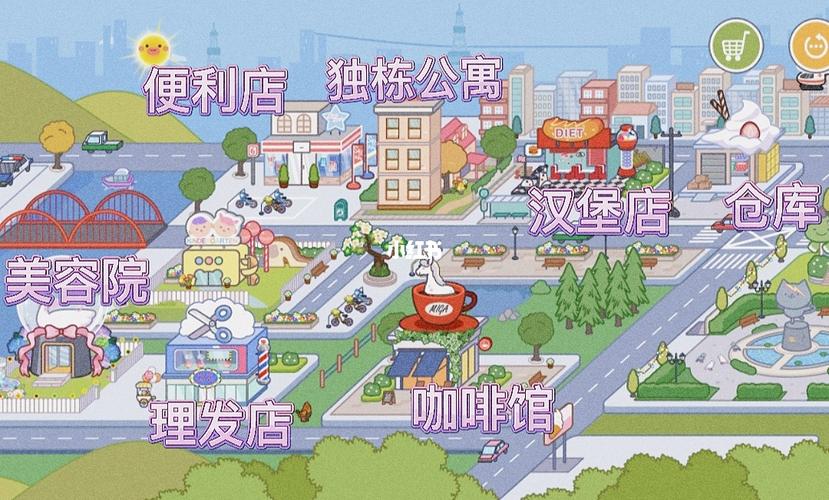 米加小镇地图介绍7878