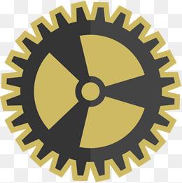 "卡通机械齿轮"