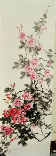 黄建时老师花鸟画教授录———蔷薇花
