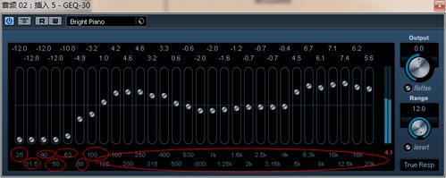 音乐后期eq问题