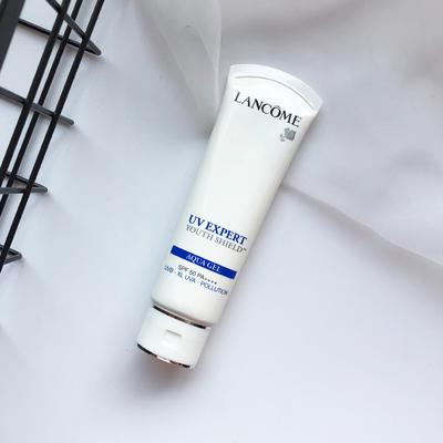 购客免税兰蔻柔皙修颜隔离乳防晒霜露spf50 50ml轻透防晒控油aqua gel