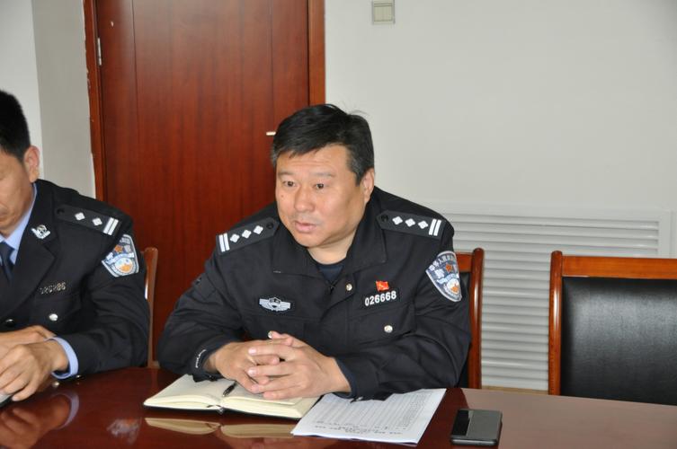市公安局副局长梁海民到我局调研指导市局当前重点工作