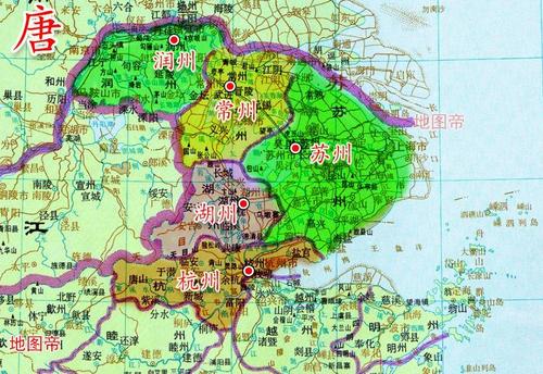 太湖,苏州,杭州,唐朝,润州