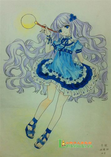 儿童动漫画作品神奇的画笔