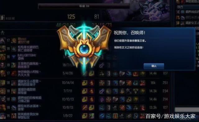 lol王者段位的人数只占万分之一,天赋不是最重要,这才