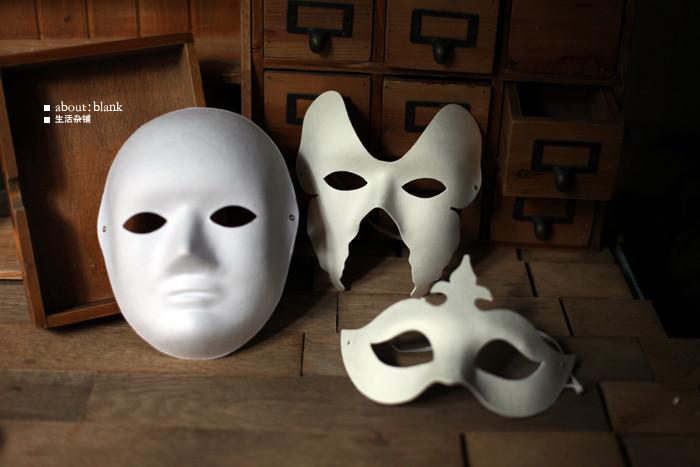 白色面具