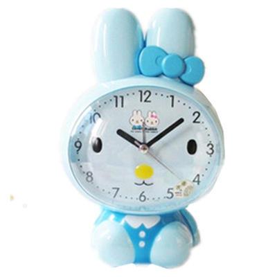 简笔画兔子闹钟