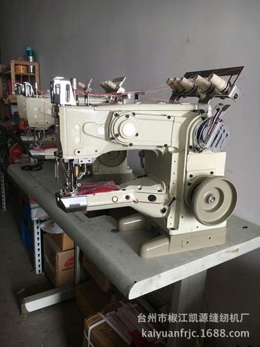 大和款1500小筒绷缝机三针五线四针六线直筒绷缝机冚车工业缝纫机