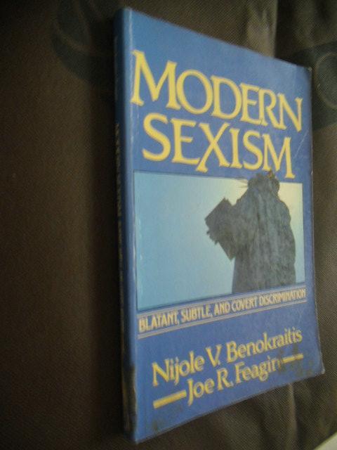 modern sexism: blatant, subtle, and covert discrimination【现代