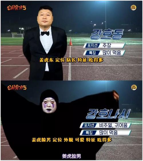 成员们的人设彻底改变成了知名鬼神—— 姜虎东