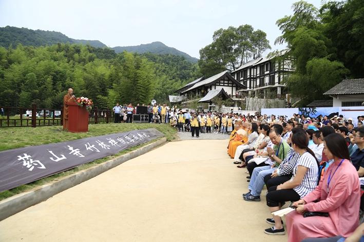 端午次日,著名禅宗祖庭药山惟俨禅师道场湖南省常德津市市药山寺竹林