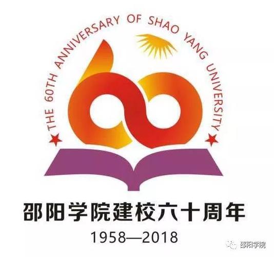 邵阳学院推进应用技术型大学建设暨建校60周年纪念活动标识logo微信