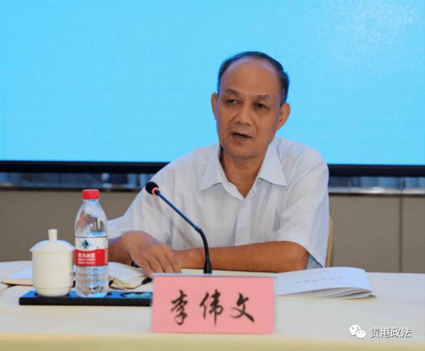 自治区党委政法委副书记李伟文出席会议并讲话,自治区党委政法委委员