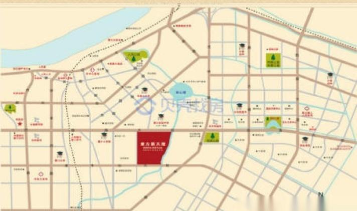 老边区 东方新天地 3室2厅2卫 131平米