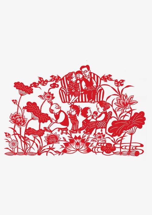 关键词 : 剪纸,老人,儿童,孝敬