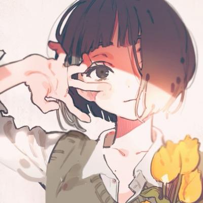 动漫女头# 与其仓皇地追赶日落_女生头像_我要个性网