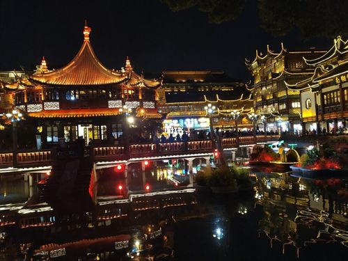 上海豫园夜景