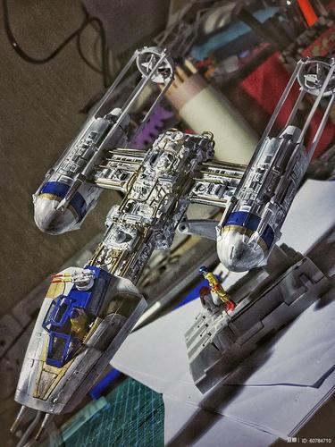 奥扫困高的相册-万代-星球大战-1/72-y翼星际战斗机