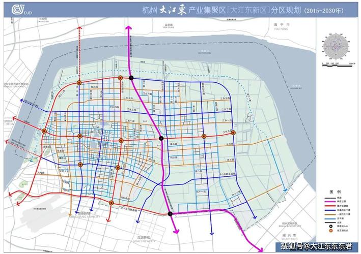 杭州钱塘新区又建成一条南北向干道,就在
