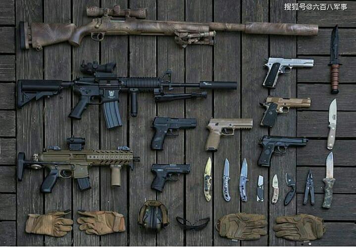 轻武器欣赏,这么多枪械同台,加起来能装备一个班