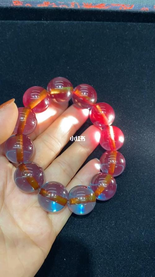 5mm变色蓝精灵蜜蜡手串_中东_蜜蜡_广