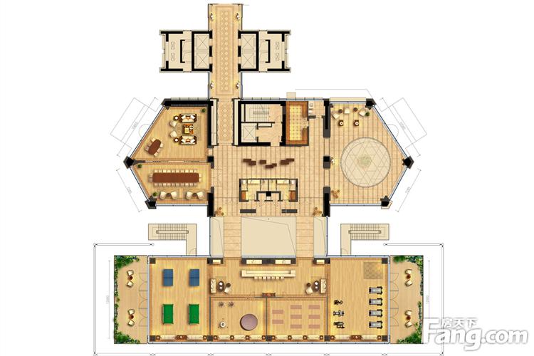 宁波帝宝建面约350㎡-750㎡