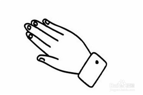 手部简笔画教程